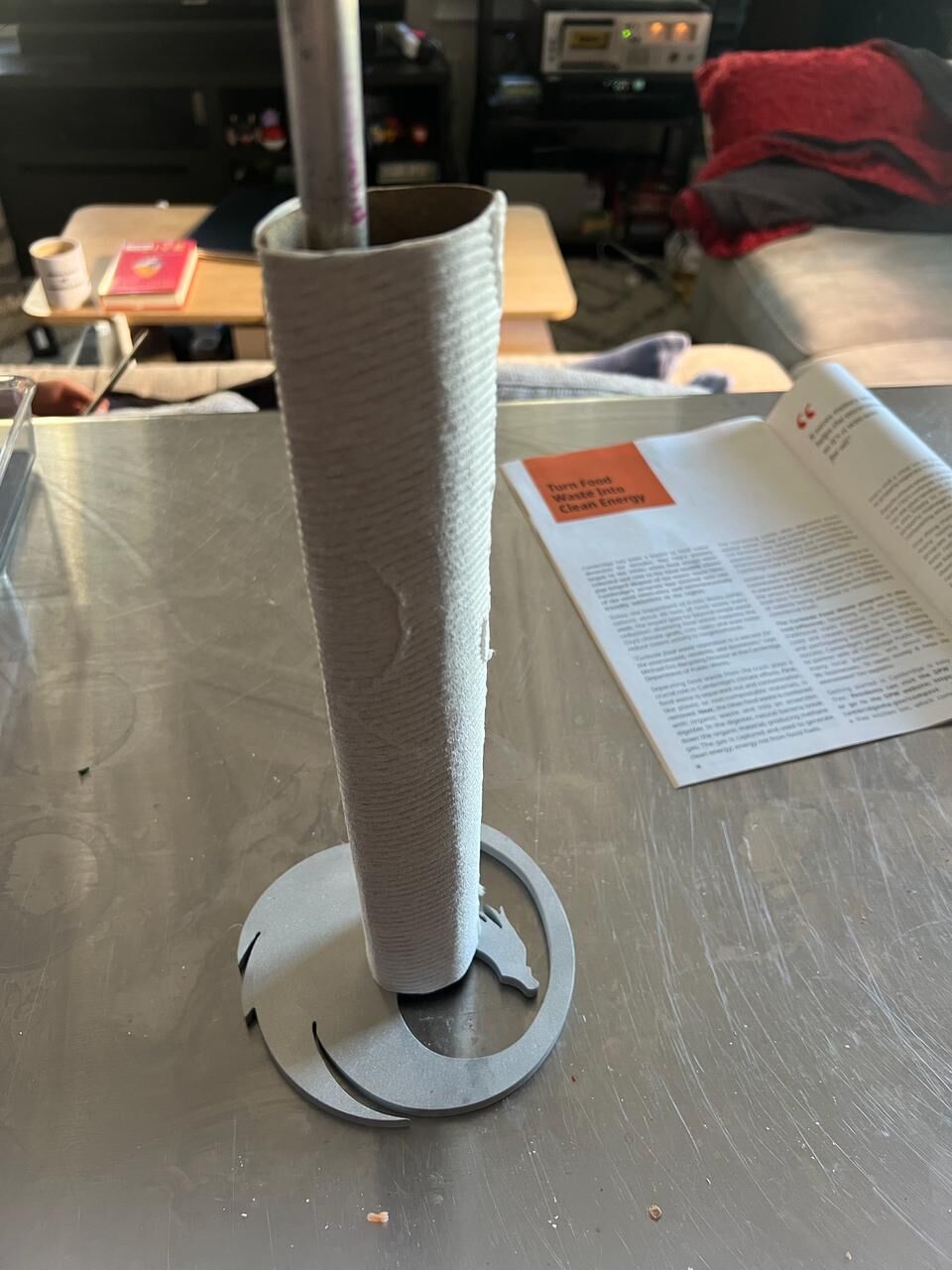 Paper towel holder