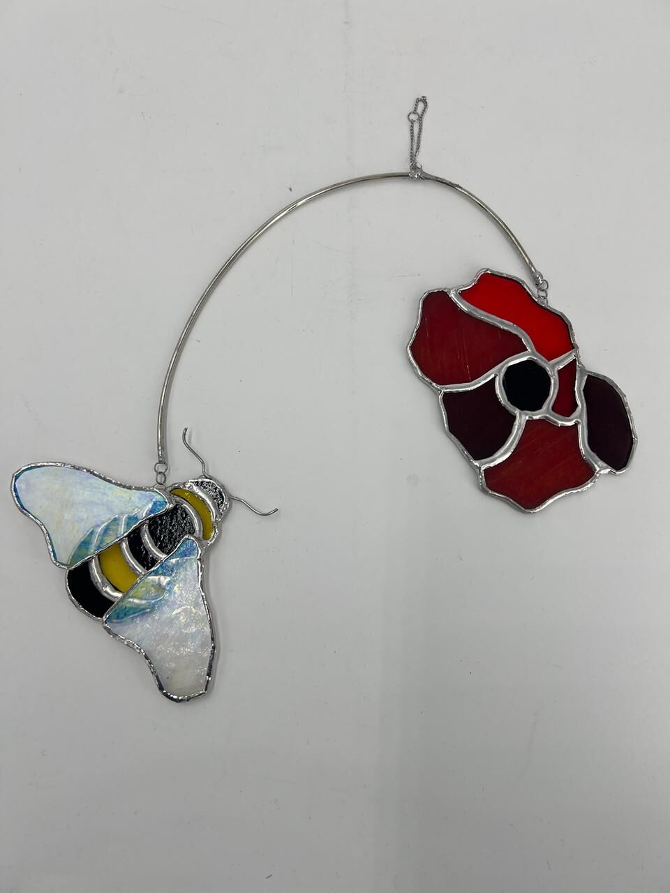 Stained glass bee